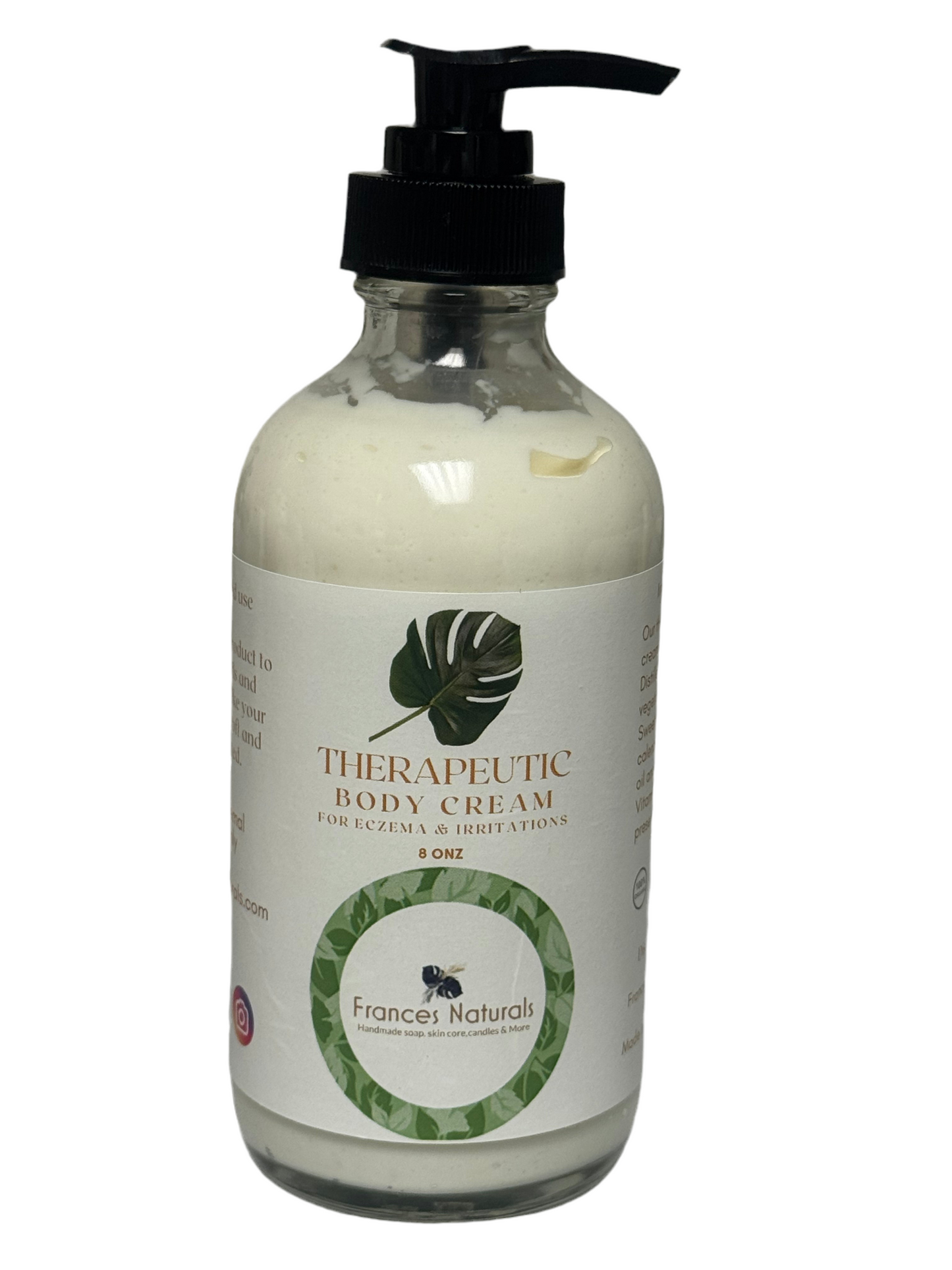 Body Cream For Sensitive Skin 8oz