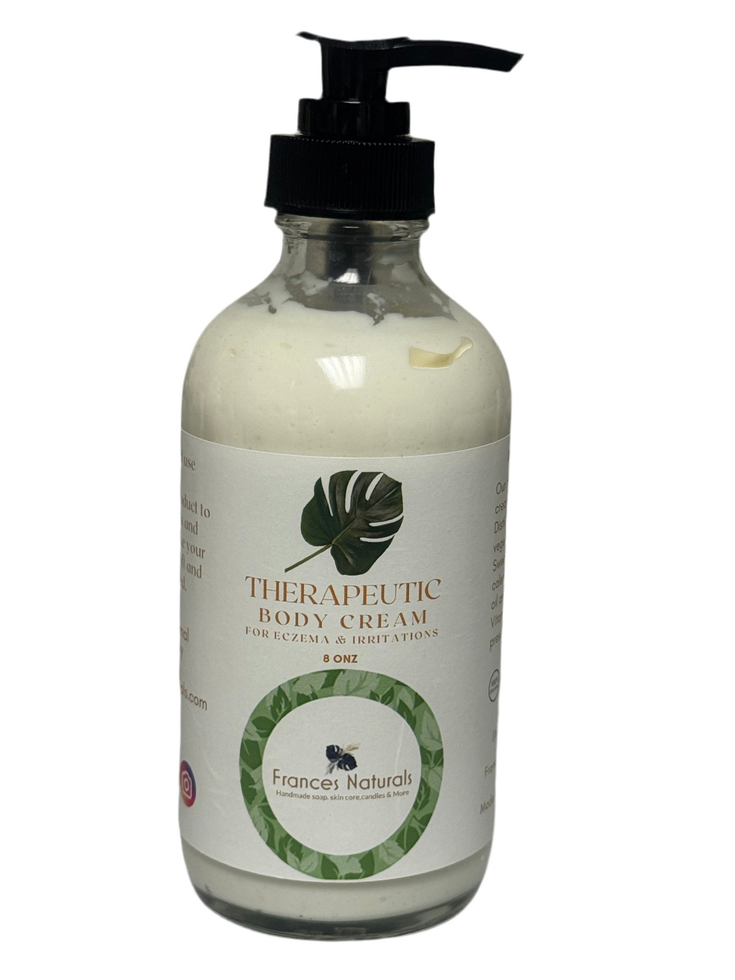 Body Cream For Sensitive Skin 8oz
