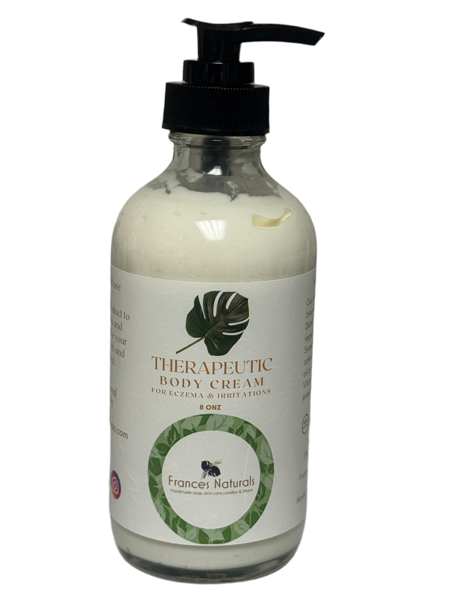 Body Cream For Sensitive Skin 8oz