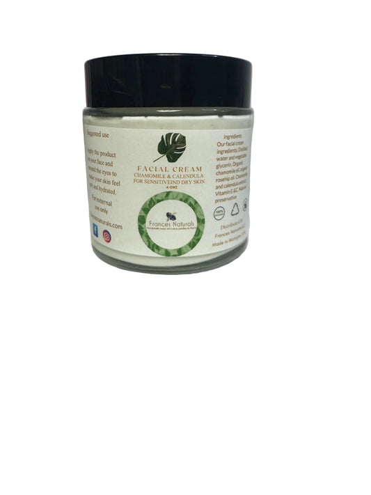 Facial Cream With Chamomile 4oz