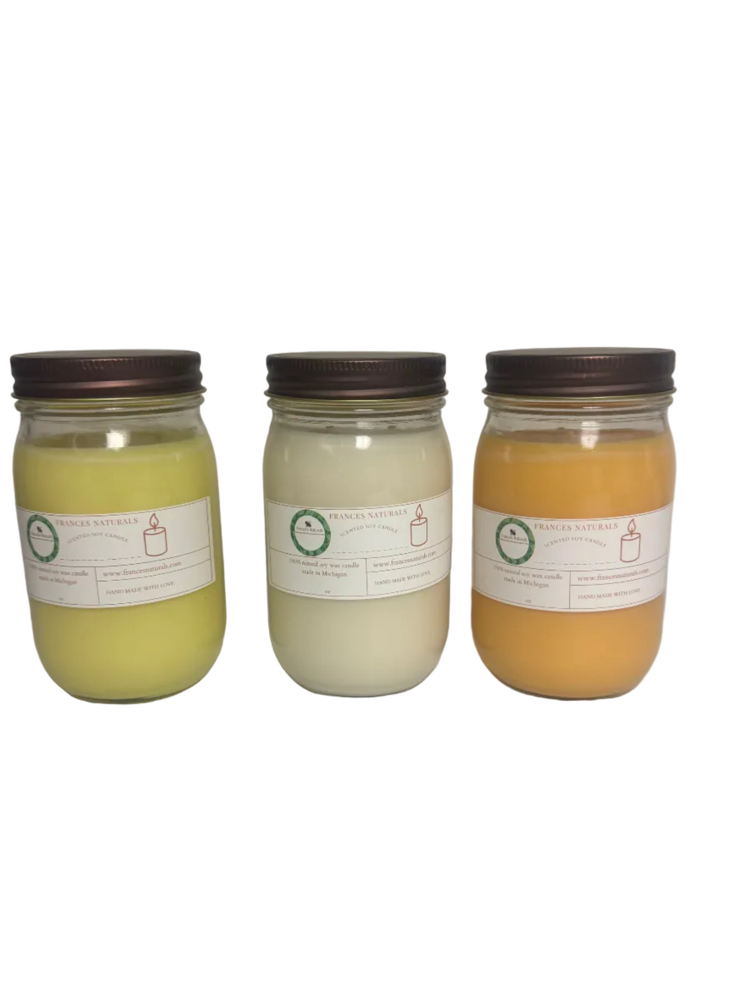 Soy wax candle
