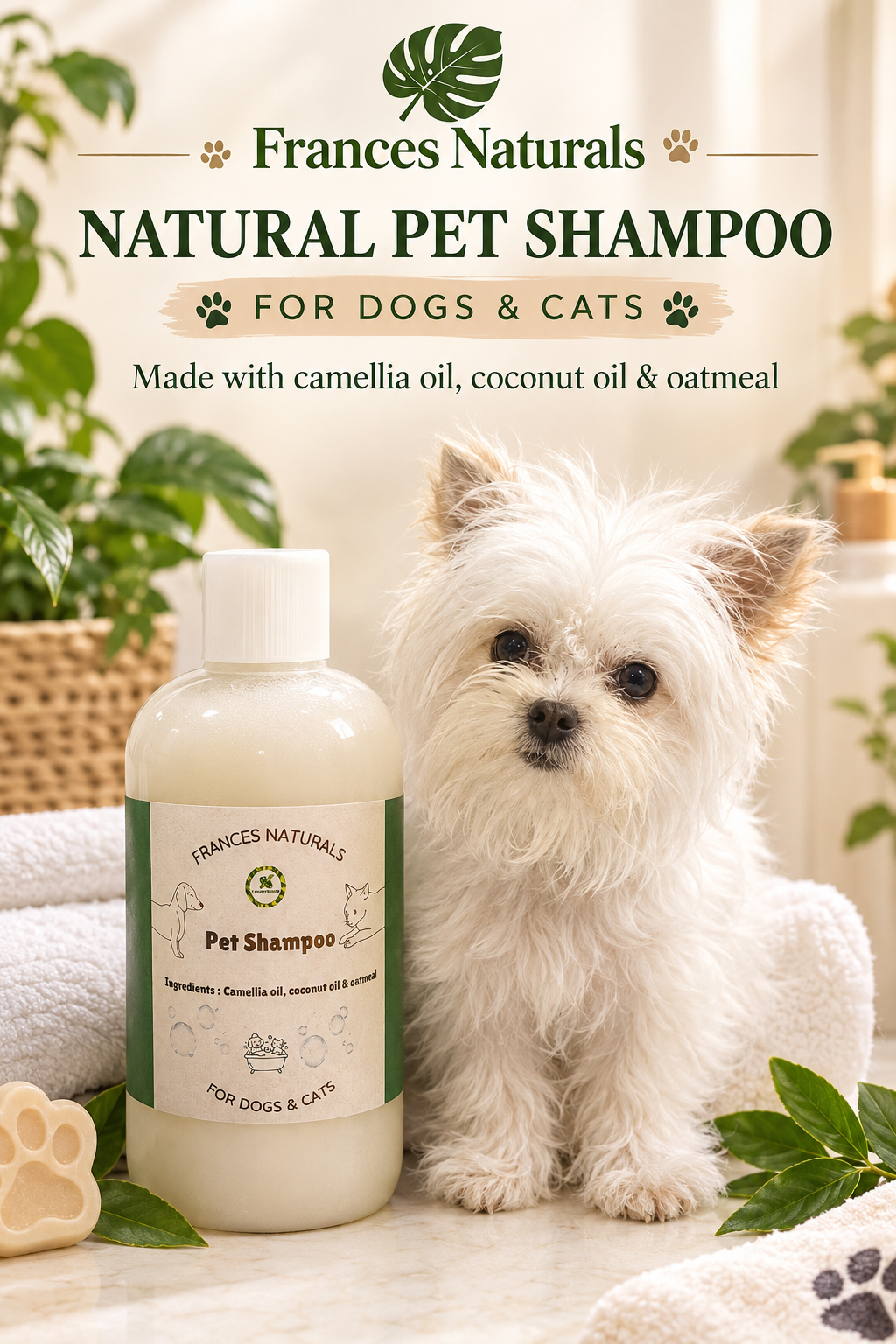 Pet Shampoo 8 ounces